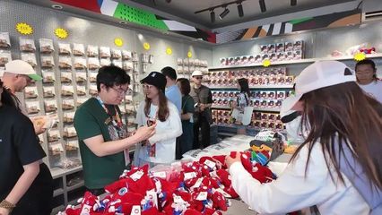 新潮、有趣！奧運(yùn)會資格系列賽紀(jì)念品玩具銷售火爆